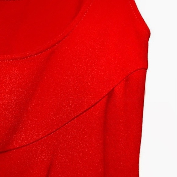 3.1 Phillip Lim - Poppy Bubble-Hem Red Sleeveless Mini Dress NWT - Picture 5 of 12